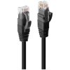 LINDY 45437 RJ45 patch cable CAT 6 U/UTP 10m Black 1-1 wired