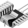 Clip-on heatsink, (L x W x H) 30 x 40 x 9 mm, 19.2 K/W, solderable surface, 10151953