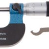 Mikrometr, typ: Zewnętrzny, dokł. ±0,004 mm, rozdz. 0,01 mm, kalibracja: ISOCAL, Jednostki metryczne