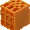 Weidmüller 1786220000 Zaciski śrubowe 4 mm² Ilość styków 5 pomarańczowy 1 szt.