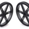 Pololu Wheel for Standard Servo Splines (25T, 5.8mm) - 70×8mm, Black, 2-Pack