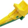 5004-LM-IEC-GE/GN Krokodylek bezpieczny z gniazdem 4mm, rozwarcie szczęk 25mm, 1000 V=, kat.III, żółto-zielony, ELECTRO-PJP, 500