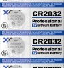 145538 Lithium button cell CR2032, 5-unit blister pack