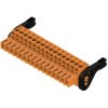 Socket header, 16 pole, pitch 3.5 mm, straight, orange, 1687790000