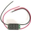Amperomierz panelowy 10A, LED kolor czerwony
