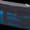 MW 1.3-6 AGM battery, 6 V, 1,3 Ah