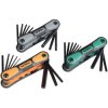 Faithfull FAIHKSTRIPLE Folding Hexagonal Key Set of 25 Metric, Imperial & TORX