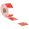 Faithfull 002570500RWTB Barrier Tape 70mm x 500m Red & White