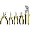 Velleman HPSET1 Pliers Set: Soft Grip Chrome-Vanadium Steel 165mm-250mm
