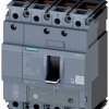 Wyłącznik zasilania Siemens 3VA1116-5FF42-0AA0 Zakres ustawienia (Prąd): 112 - 160 A Maksymalne napięcie przełączania: 6