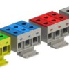 Złączka szynowa 3-torowa żółto-zielona 50mm2 ZGX 3x50 INC-02782