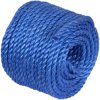 Sealey PR830 8mm x 30m Polypropylene Split Film Twisted Rope, Blue