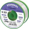 Cyna lutownicza bezołowiowa Stannol S321 2,0% 1,0MM SN99CU0,7CD 250G bezołowiowa, szpula Sn99,3Cu0,7 ORH1 250 g 1 mm