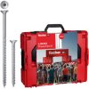 Fischer 558739 L-BOXX 102 spax Screw 1800 zinc galvanised wood use