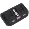 Sealey CP20VMC2 Dual Battery Charger 20V Lithium-ion for SV20 Series