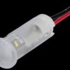 QS103XXW24 Indicator LED, 24 V DC, 10 mm, wired, white