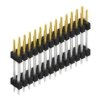 Złącze kołkowe, listwa kołkowa, męskie, proste,Il. pinów: 28, THT, 3A, 250V, SL 6, raster: 2,54 mm 10141661