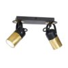 Lampa Sufitowa Wilson Black 2Xgu10 Mlp4851 Milagro