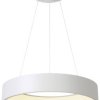 Lampa sufitowa, podwieszana Deko Light Sculptoris 600 342185 LED wbudowany na stałe 42 W biały (RAL 9016)
