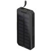 Goobay 53934 Solar Power Bank 20000mAh LiPo Black Fast Charging Compact