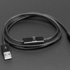 Adafruit USB Micro B Cable with Data/Charge Sync Switch