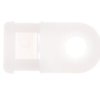 Uchwyt Oczkowy Biały F 5Mm Do Opasek Kablowych Max. 4,8Mm Bmb5460e /100Szt./