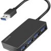 LogiLink UA0396 USB-Hub 4 porty USB-A USB 3.2 Gen1 5 GBit/s czarny UA0396