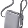 Powerbank 4Smarts Pocket Dual Cord 10000 mAh Power Delivery LiPo USB-C®