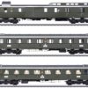 Wagon osobowy Märklin 42490 Wagon osobowy Märklin 42490 Zestaw H0 3 wagonów pociągu ekspresowego PwPost4ü-28 DRG