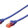 kabel LAN Digitus DK-1612-050/B, 1 szt., RJ45, CAT 6, U/UTP, 5.00 m, niebieski
