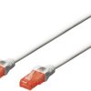 kabel LAN Digitus DK-1617-0025/WH, 1 szt., RJ45, CAT 6, U/UTP, 0.25 m, biały