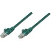 Intellinet 342476 Network Patch Cable, Cat6, 1m, Green, CCA, U/UTP, PVC, RJ45,