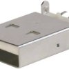 TRU COMPONENTS 1586519 Złącze męskie USB TC-A-USB A-LP-SMT-C-203, 1 szt.