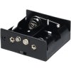 Comfortable 2 x D Press Stud Battery Holder