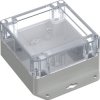 TRU COMPONENTS 6U07111106737 TC-13865284 Urządzenia przemysłowe 136.5 x 106.5 x 60.1 ABS-PC szary błyszczący, przeźroczy