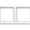 Berker IP44 Ramka hermetyczna podwójna z uszczelką śnieżnobiała 53132909