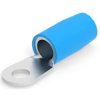 Insulated ring cable lug, 42.4-60.6 mm², AWG 1/0, 9.91 mm, 3/8, blue, 324057