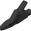 Zacisk krokodylkowy izolowany SKS Hirschmann AK 2 B 2540, CAT II / 1000V, O = 4 mm, 34