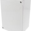 ABS enclosure, (L x W x H) 180 x 119 x 89 mm, light gray (RAL 7035), IP66, 1555TGY
