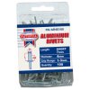 Faithfull FAIAR4S100 Aluminium Rivets 4 x 7mm Short Pre-Pack of 100