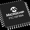 PIC Microcontroller, 8 bit, 20 MHz, TQFP-44, PIC16F884-I/PT