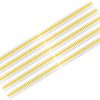 Listwa kołkowa 1x40pin raster 2,54mm żółta 10 sztuk