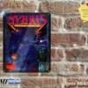 Hybris Box Artwork from the Original Amiga Game - Metal Sign