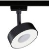 Lampa do systemu szynowego, wysokonapięciowego Paulmann Circle 95595 5 W LED 180 lm czarny (matowy)