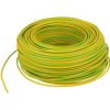Przewód; montażowy; H07V-K (LgY); 1 żyła; linka; Cu; 1,50mm2; żółto-zielony; PVC; -40...+70°C; 450/750V; karton 100m; Helukabel;