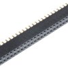 Samtec Gniazdo PCB SSW 50 -pinowe 2-rzędowe raster: 2.54 mm Otwór przelotowy Płytka-płytka Lutowie Prosty