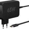 Ładowarka USB-C™ do laptopów (65 W) czarna, 65419