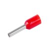 KONEKTOR TULEJKA IZOLOWANA 1,5mm L-8mm 10szt CZERWONA /43-073