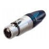 Gniazdo mikrofonowe XLR 3-pin na kabel Neutrik / NTR-NC3FXX