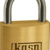 Padlock, level 5, shackle (H) 22.5 mm, brass, (B) 40 mm, K12540D